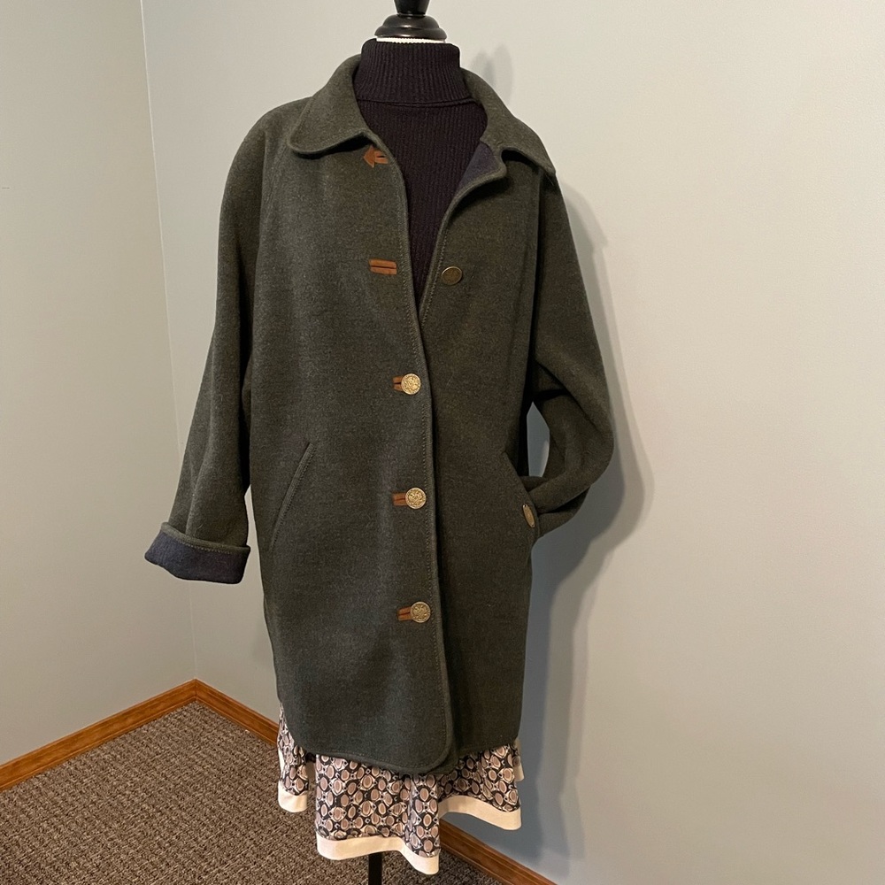 Classy & Classic Giesswein Austria Boiled Wool Coat